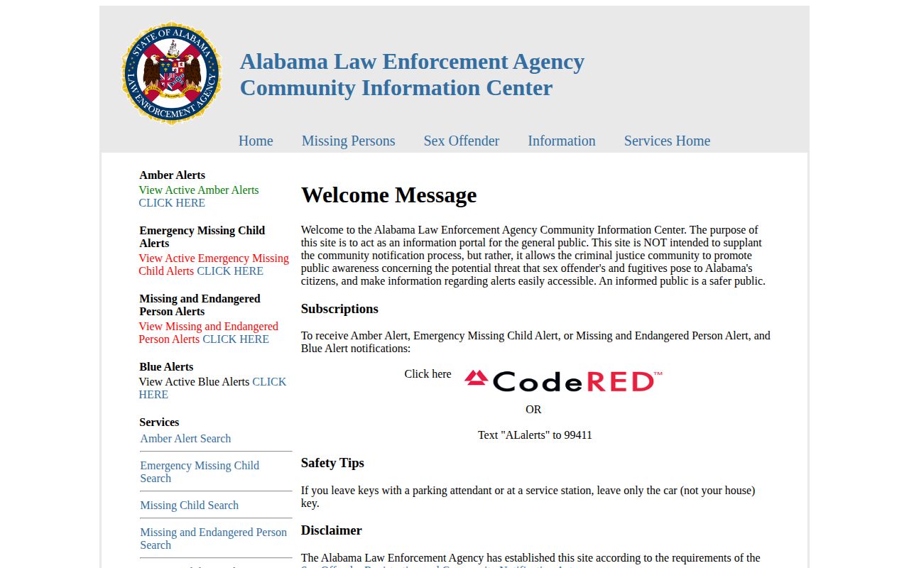 Baldwin County release mugshots ALEA community registry photo source